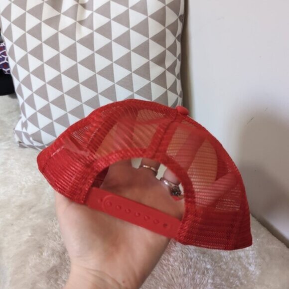 GMC Retro Style 80s 90s Rare Collectible Mesh Trucker Snap Back Cap OS - Picture 2 of 5